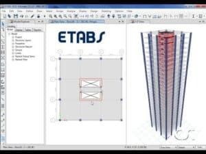 Csi ETABS in the Structural analysis of 15 Stories+ Basement | Sipilpedia