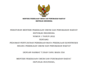 ANALISA HARGA SATUAN TERBARU 2022 Sesuai PERMENPU No 1 Tahun 2022