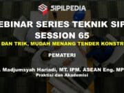 TIPS DAN TRIK, MUDAH MENANG TENDER KONSTRUKSI