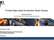 Produk Baja untuk Konstruksi Tahan Gempa