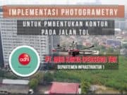 IMPLEMENTASI POTOGRAMETRY UNTUK PEMBENTUKAN KONTUR PADA JALAN TOL