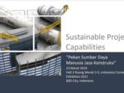 Sustainable Project Capabilities