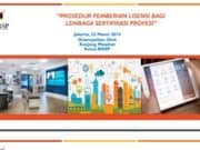 PROSEDUR PEMBERIAN LISENSI BAGI LEMBAGA SERTIFIKASI PROFESI
