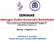 Membangun Usaha Konstruksi Berkelanjutan