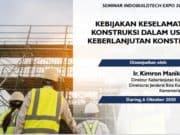 KEBIJAKAN KESELAMATAN KONSTRUKSI DALAM USAHA KEBERLANJUTAN KONSTRUKSI