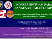 KONSEP OPTIMASI PADA BANGUNAN TAHAN GEMPA