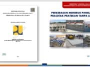 PERKERASAN MENERUS PANEL BETON PRACETAK-PRATEKAN TANPA LEKATAN