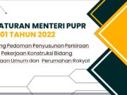 PERATURAN MENTERI PUPR NO. 01 TAHUN 2022