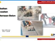 Perbaikan Kerusakan Perkerasan Beton