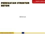 Perkuatan Struktur Beton