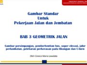 Gambar Standar Untuk Pekerjaan Jalan dan Jembatan