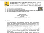 Surat Edaran Tentang Pedoman Desain Drainase Jalan