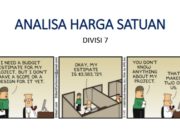 ANALISA HARGA SATUAN DIVISI 7