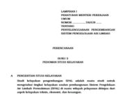 LAMPIRAN I PERATURAN MENTERI PEKERJAAN UMUM TENTANG PENYELENGGARAAN PENGEMBANGAN SISTEM PENGELOLAAN AIR LIMBAH _PERENCANAAN BUKU 2 PEDOMAN STUDI KELAYAKAN