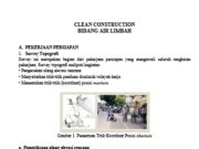 CLEAN CONSTRUCTION BIDANG AIR LIMBAH