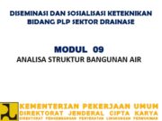 ANALISA STRUKTUR BANGUNAN AIR