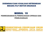 PEMROGRAMAN & PERENCANAAN OPERASI DAN PEMELIHARAAN
