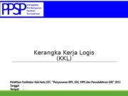 Kerangka Kerja Logis
