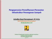 Pengoperasian-Pemeliharaan-Perawatan Infrastruktur Penanganan Sampah