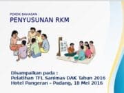 PENYUSUNAN RKM