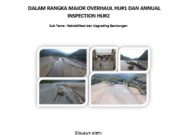 PENANGANAN SEDIMEN WADUK PLTA BAKARU DALAM RANGKA MAJOR OVERHAUL HU#1 DAN ANNUAL INSPECTION HU#2