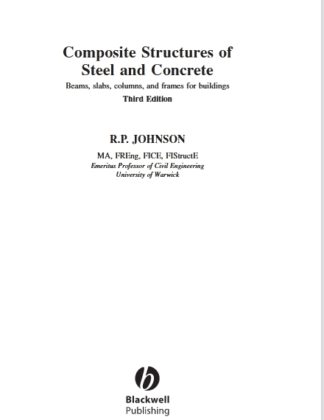 Composite Structures Of Steel And Concrete_Beams, Slabs, Columns, And ...