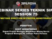 METODE ERECTION DI PROYEK KONSTRUKSI