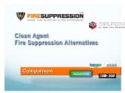 Clean Agent Fire Suppression Alternatives