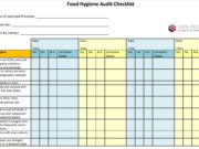 Food Hygiene Audit Checklist