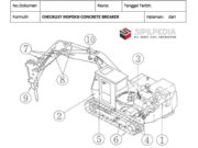 CHECKLIST INSPEKSI CONCRETE BREAKER