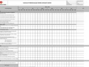 CHECKLIST PEMERIKSAAN POMPA HYDRANT SISTEM