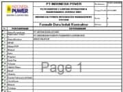 Contoh Form Contractor Safety Management System