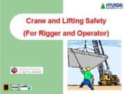 Crane and Lifting Safety (For Rigger and Operator)