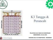 K3 Tangga & Perancah