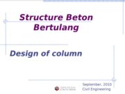 Structure Beton Bertulang