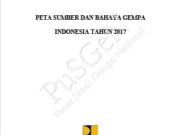 PETA SUMBER DAN BAHAYA GEMPA INDONESIA TAHUN 2017