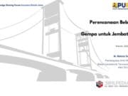 Perencanaan Beban Gempa untuk Jembatan