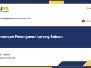 Perencanaan Penanganan Lereng Batuan