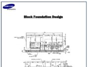 Block Foundation Design
