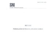 Metode Pengujian Tegaklurusan Sumur