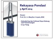 Rekayasa Pondasi