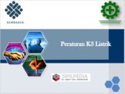 Peraturan K3 Listrik