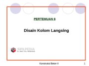 Disain Kolom Langsing