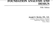 Foundation Analysis and Design