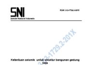 SNI_Ketentuan seismik untuk struktur bangunan gedung baja