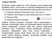 PEKERJAAN TIMBUNAN BENDUNGAN