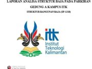 LAPORAN ANALISA STRUKTUR BAJA PADA PARKIRAN