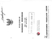 Pedoman Keamanan Bendungan