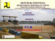 Pre Construction Meeting Rehabilitas Jaringan Irigasi