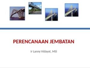 Perencanaan Jembatan | Sipilpedia